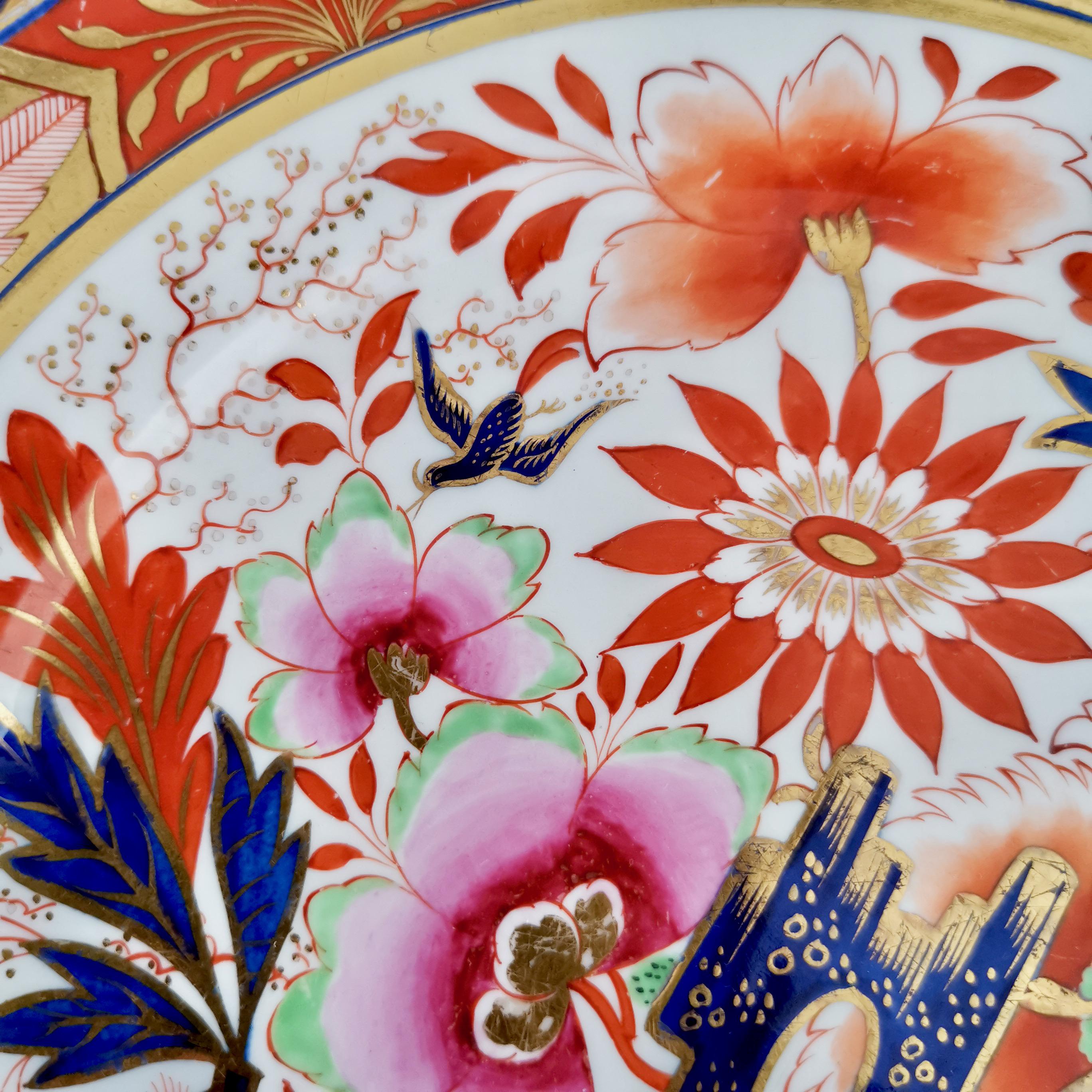 Juego de 8 Platos de Porcelana Barr Flight & Barr, Cerca de Imari, Regencia, 1811-1813 en venta 2
