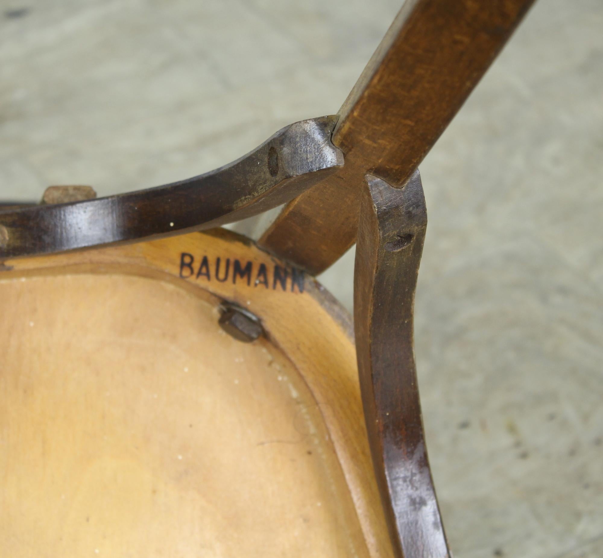 Set of 8 Baumann Bentwood Bistro Chairs 2