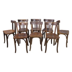 Set of 8 Baumann Bentwood Bistro Chairs