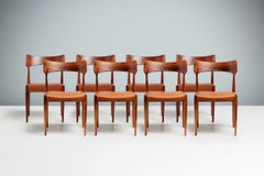 Set of 8 Bernard Petersen Rosewood Dining Chairs, C1960s