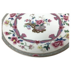 Set Of 8 Bernardaud Limoges Macassar Salad Plates Retailed By Asprey