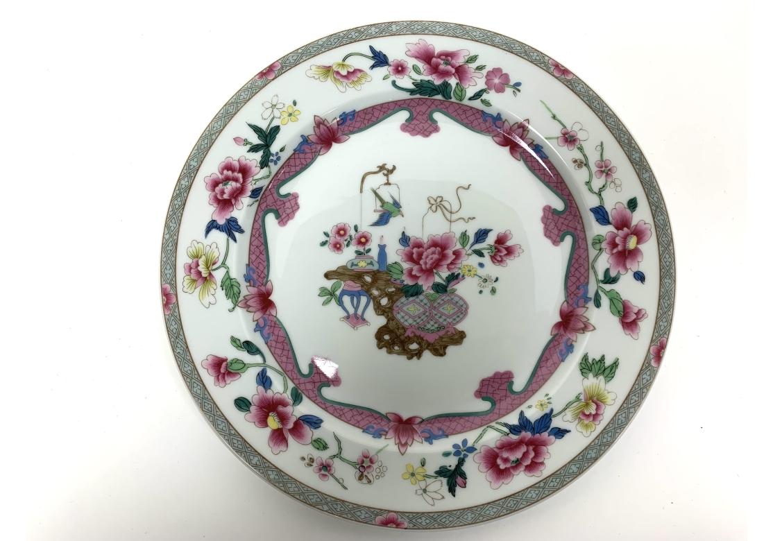 Set di 8 piatti da insalata Bernardaud Limoges Macassar venduti da Asprey in vendita 2