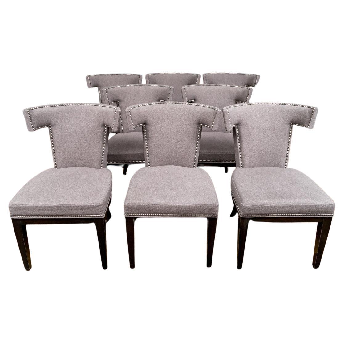 Set di 8 sedie da pranzo imbottite Bernhardt Mercer