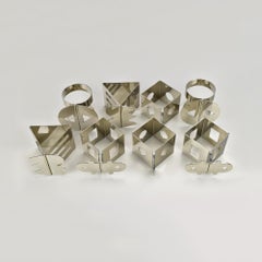 8er-Set Bodum Postmoderne Serviettenringe von Jumi Chan & Nathalie du Pasquier