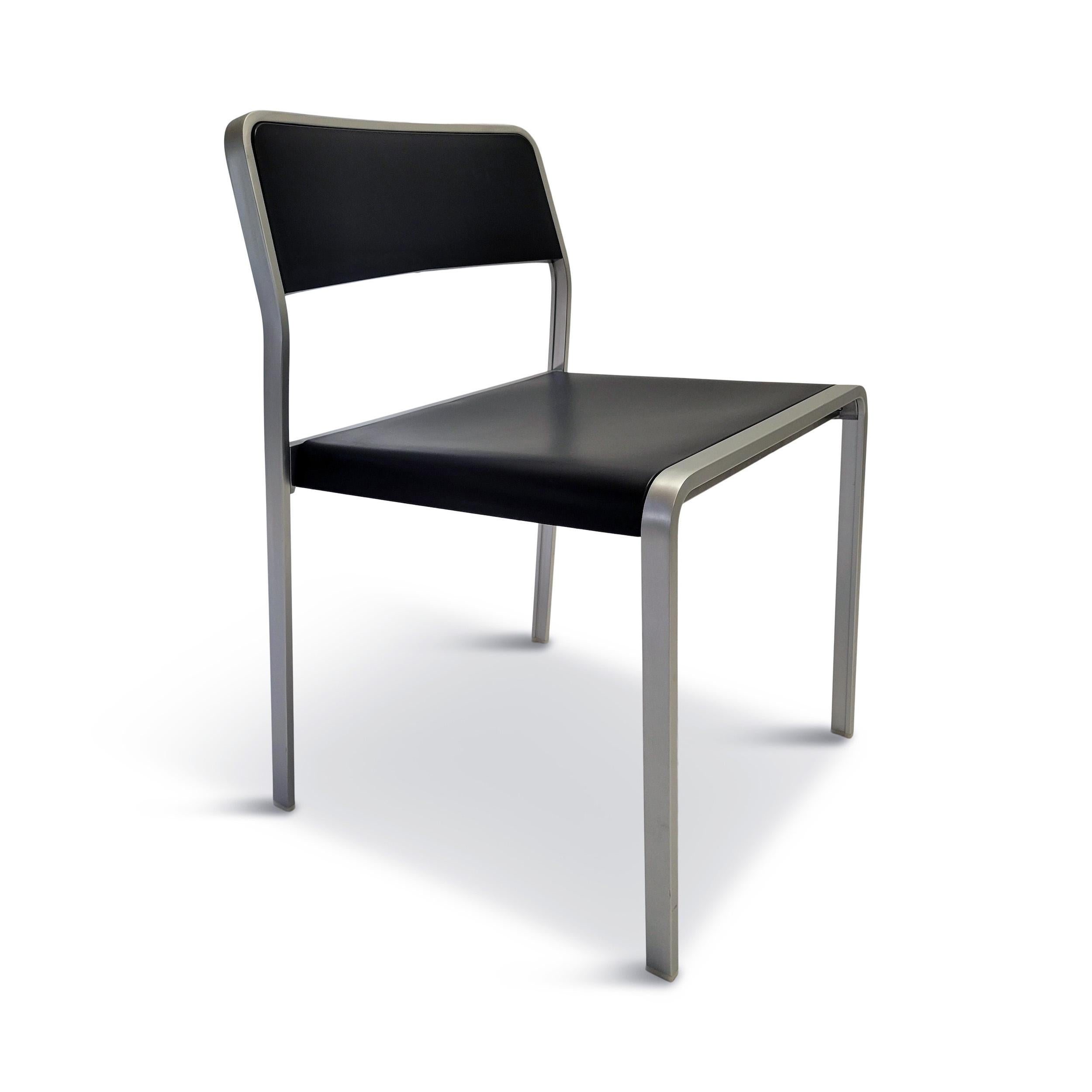 Post-Modern Set of 8 Bridge Chairs by Carlo Tamborini for Pallucco