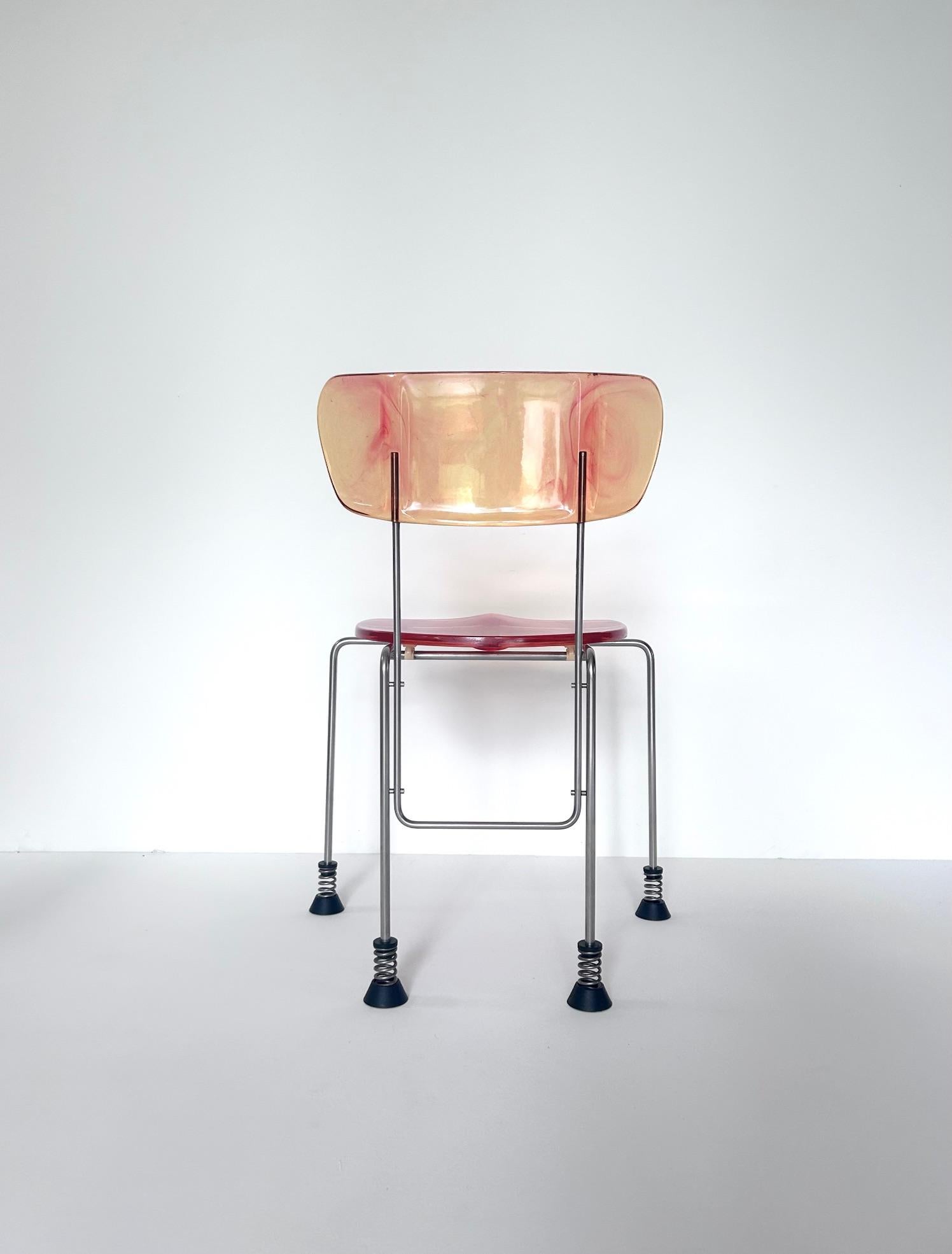 Ensemble de 8 chaises Broadway, Gaetano Pesce, Bernini, 1993 en vente 13