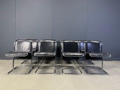 Set of 8 Calla chairs by Antonio Ari Colombo dining chairs, 1970s