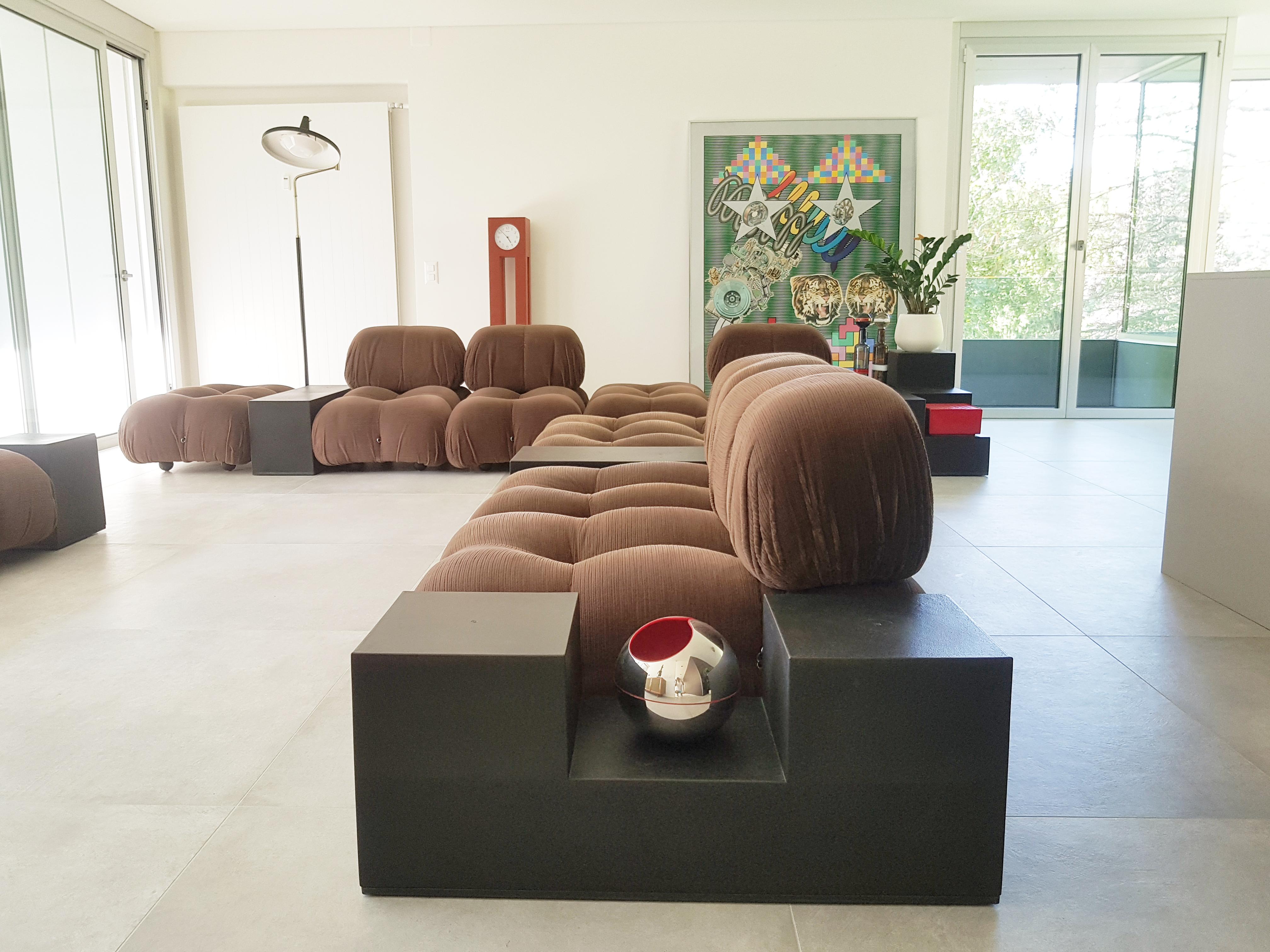 Conjunto de 8 asientos Camaleonda Diseñados por Mario Bellini para C&B Italia, 1970 en venta 13