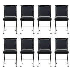 Conjunto de 8 sillas "Camarga" de Design Frères en COM