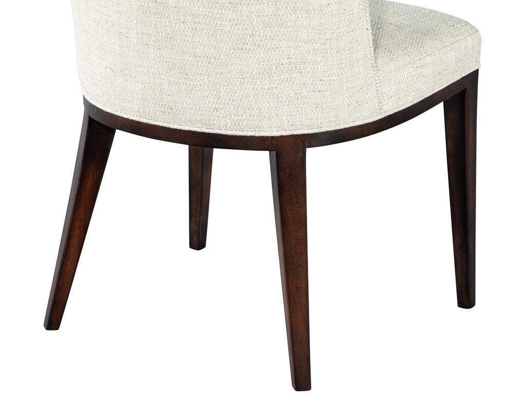 Ensemble de 8 chaises de salle à manger Carrocel Custom Dawson en vente 8