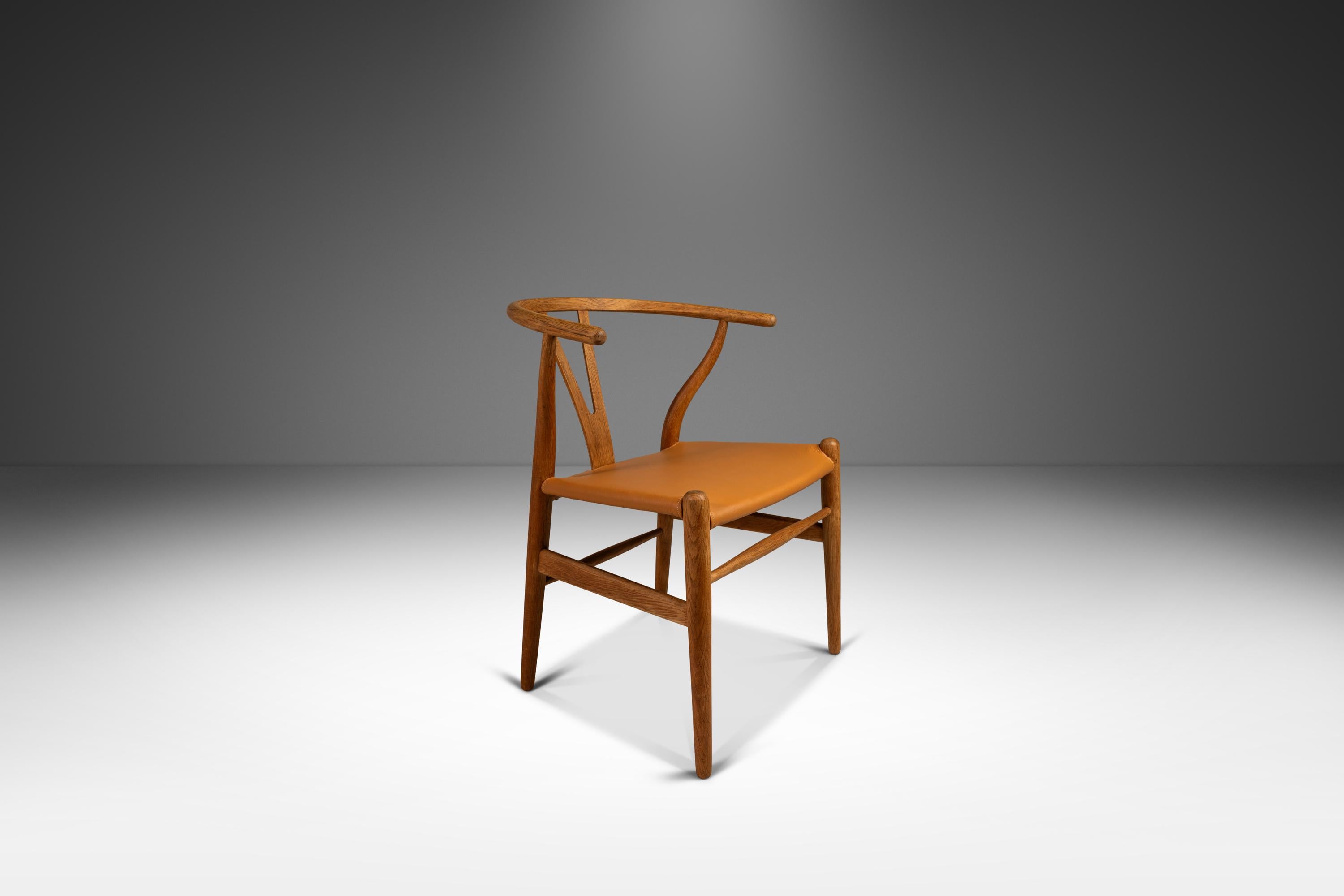 Set of 8 CH24 Wishbone Dining Chairs by Hans Wegner for Carl Hansen & Søn, 1960s 7