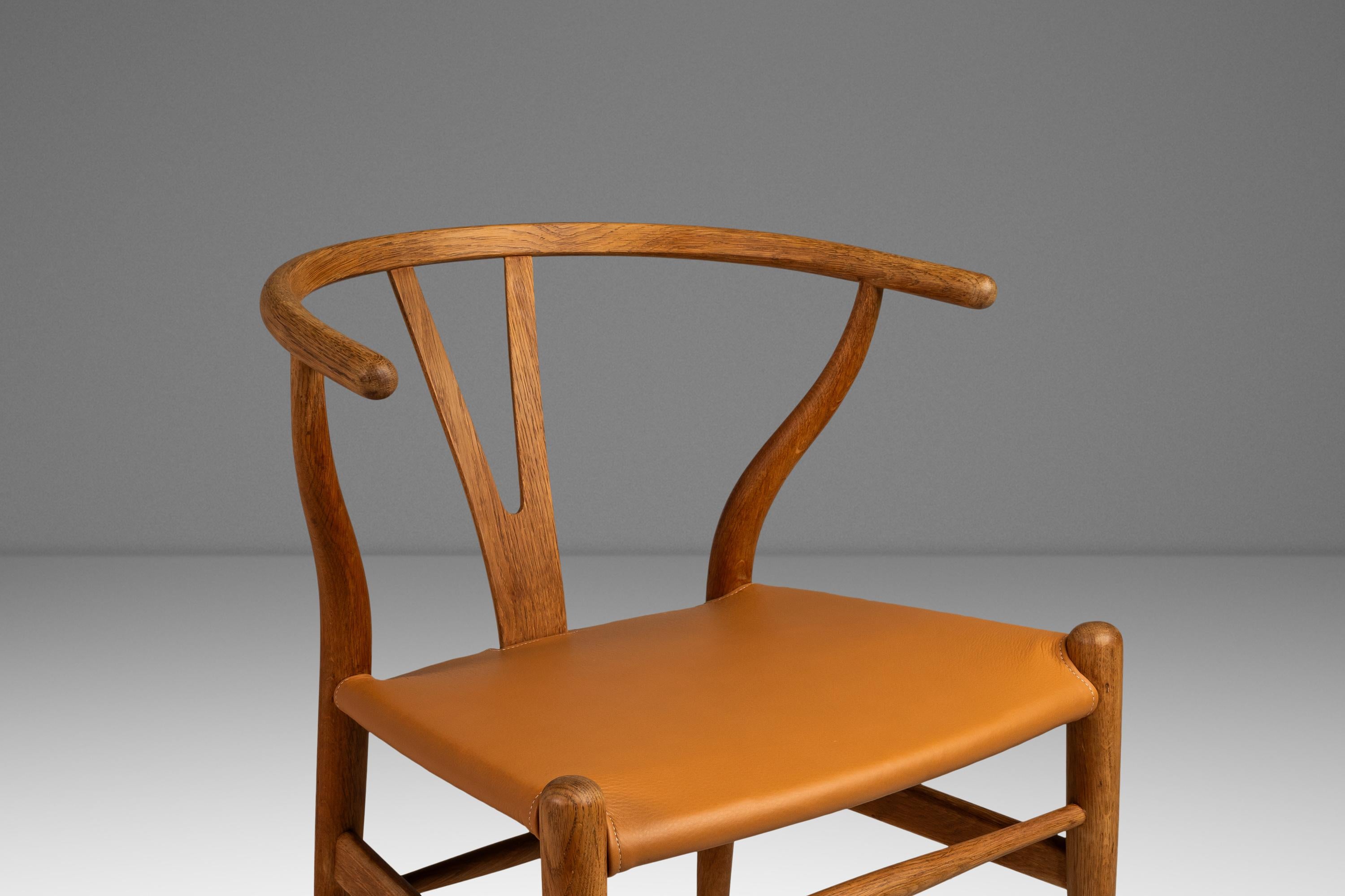 Set of 8 CH24 Wishbone Dining Chairs by Hans Wegner for Carl Hansen & Søn, 1960s 9