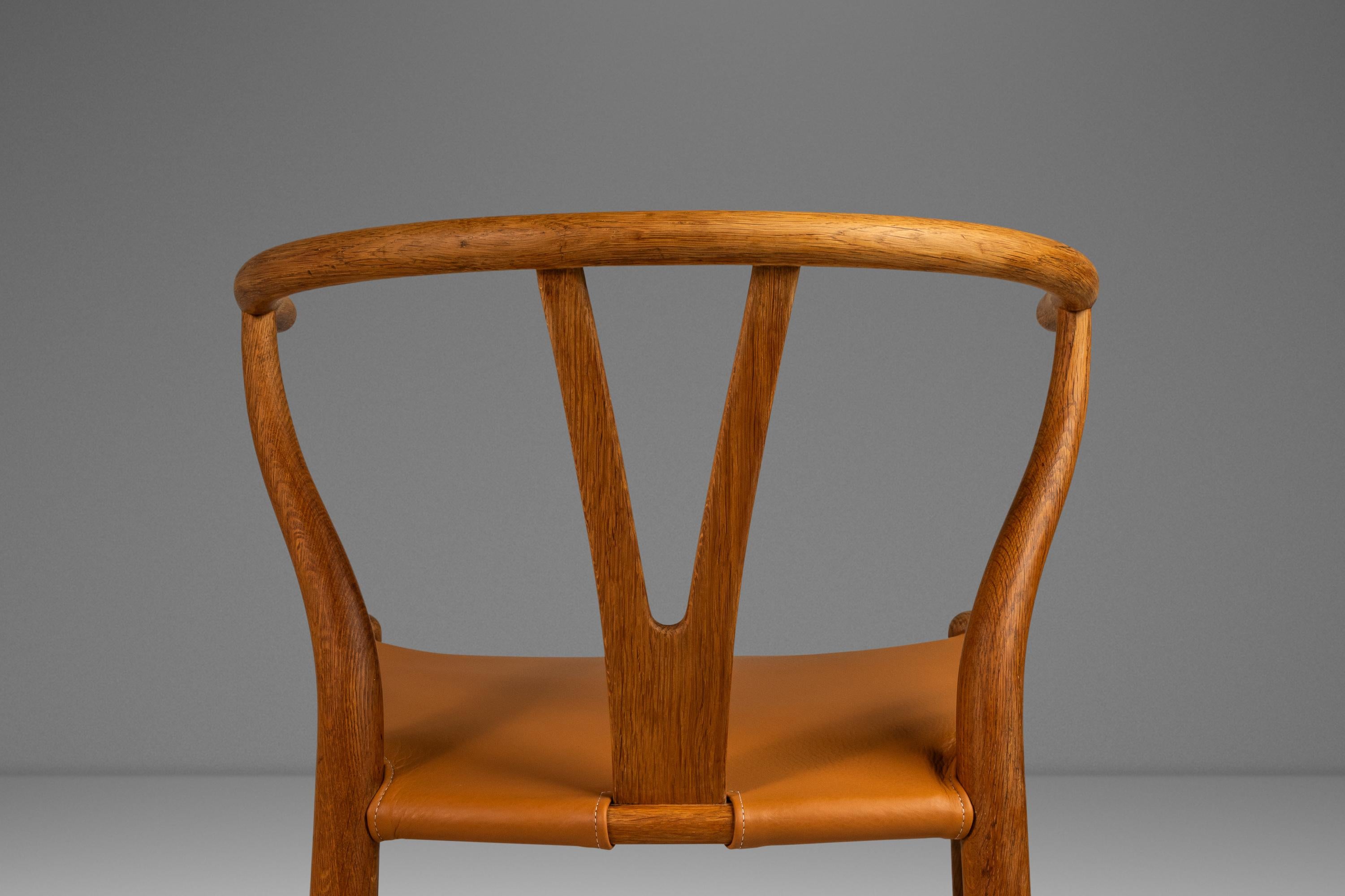 Set of 8 CH24 Wishbone Dining Chairs by Hans Wegner for Carl Hansen & Søn, 1960s 11
