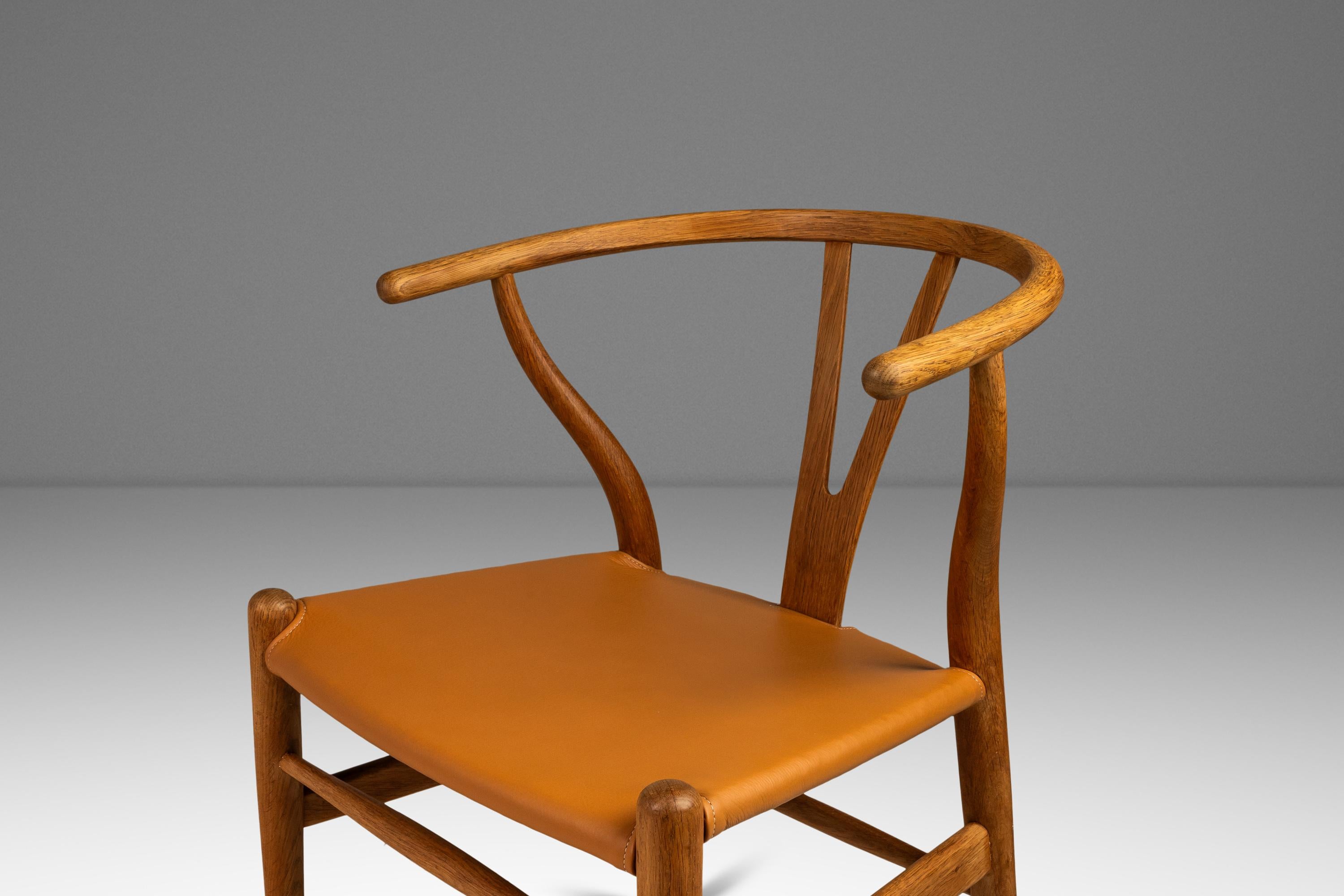 Set of 8 CH24 Wishbone Dining Chairs by Hans Wegner for Carl Hansen & Søn, 1960s 12
