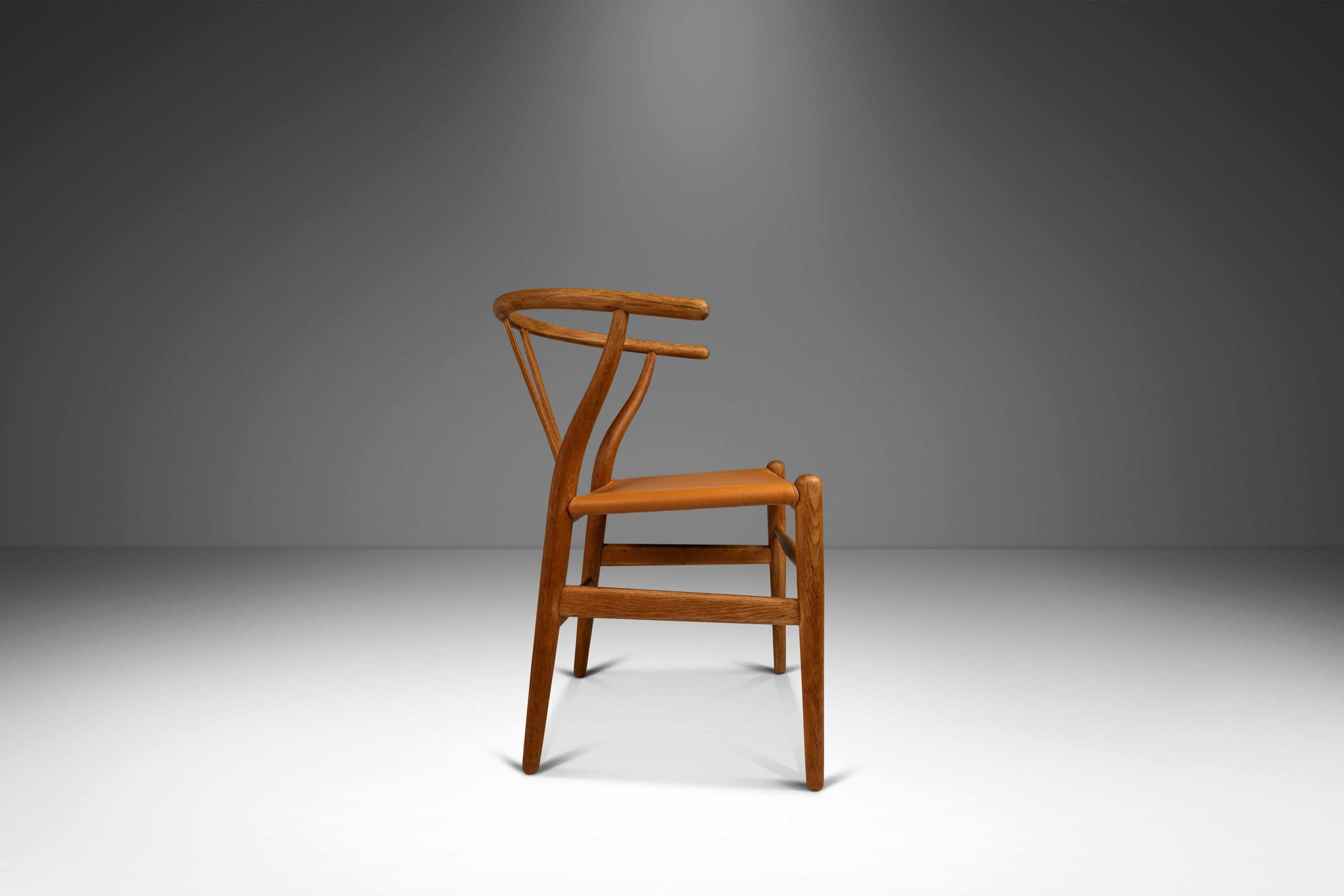 Mid-Century Modern Set of 8 CH24 Wishbone Dining Chairs by Hans Wegner for Carl Hansen & Søn, 1960s
