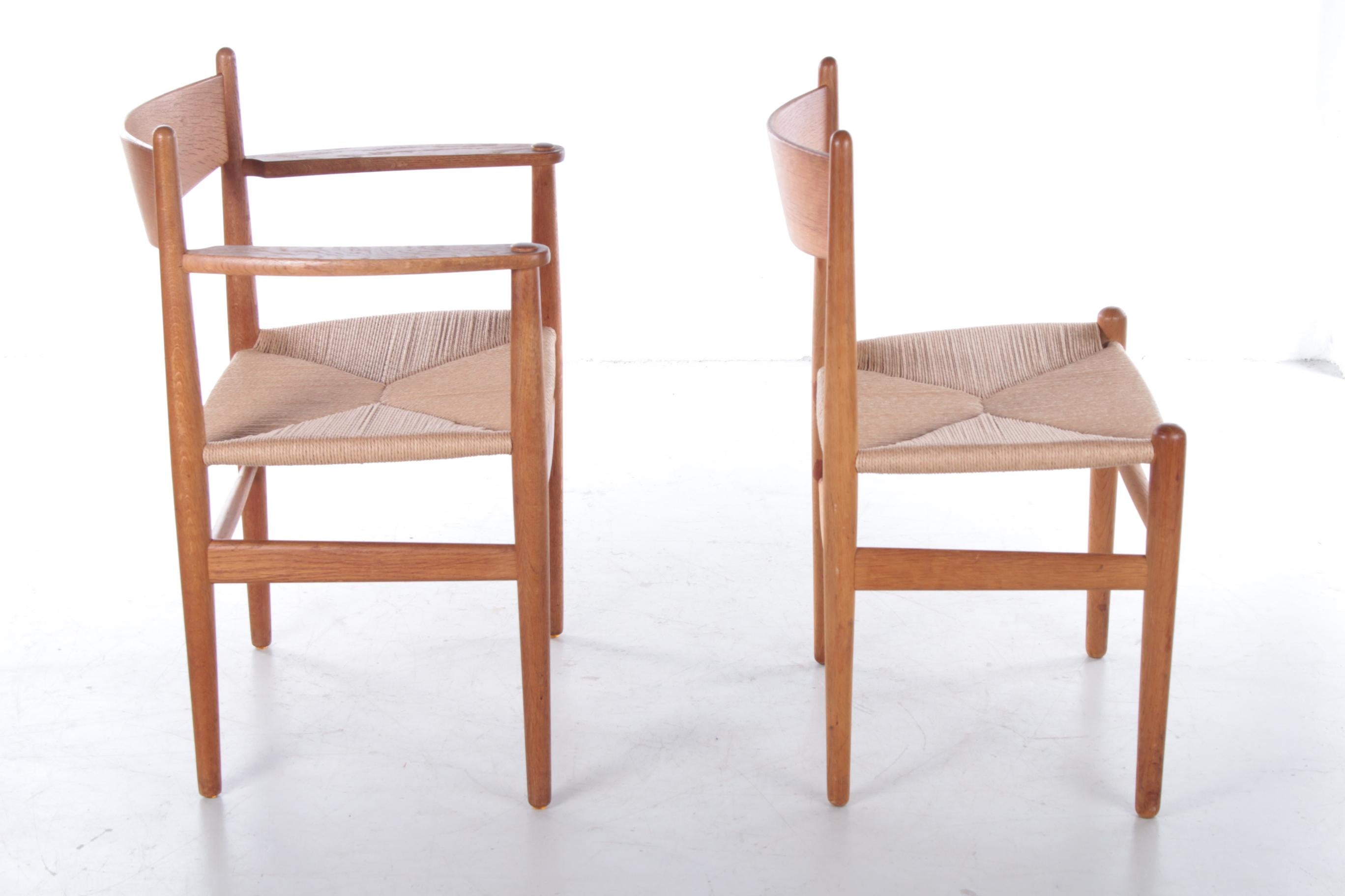 10 CH36' and CH37 Dining Chairs by Hans Wegner for Carl Hansen & Søn, Denma For Sale 2