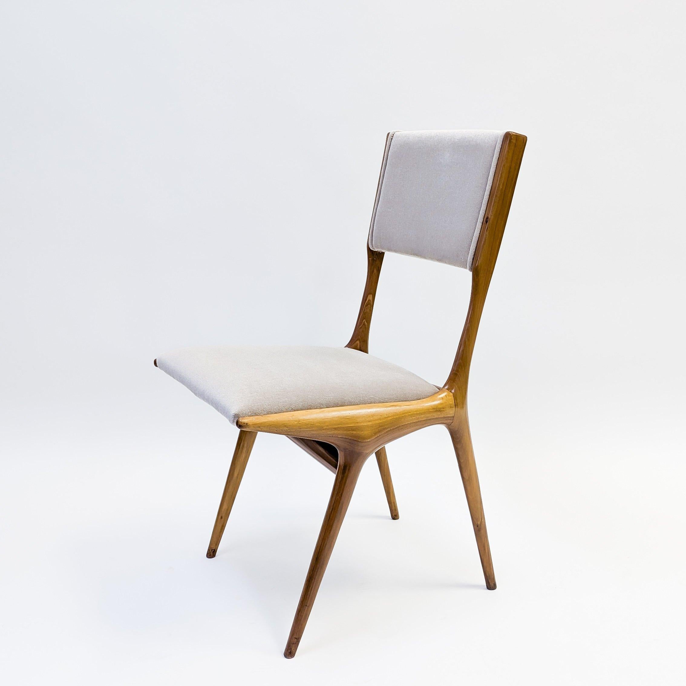 Set di 8 sedie di Carlo De Carli per Cassina, C.C. in vendita 3