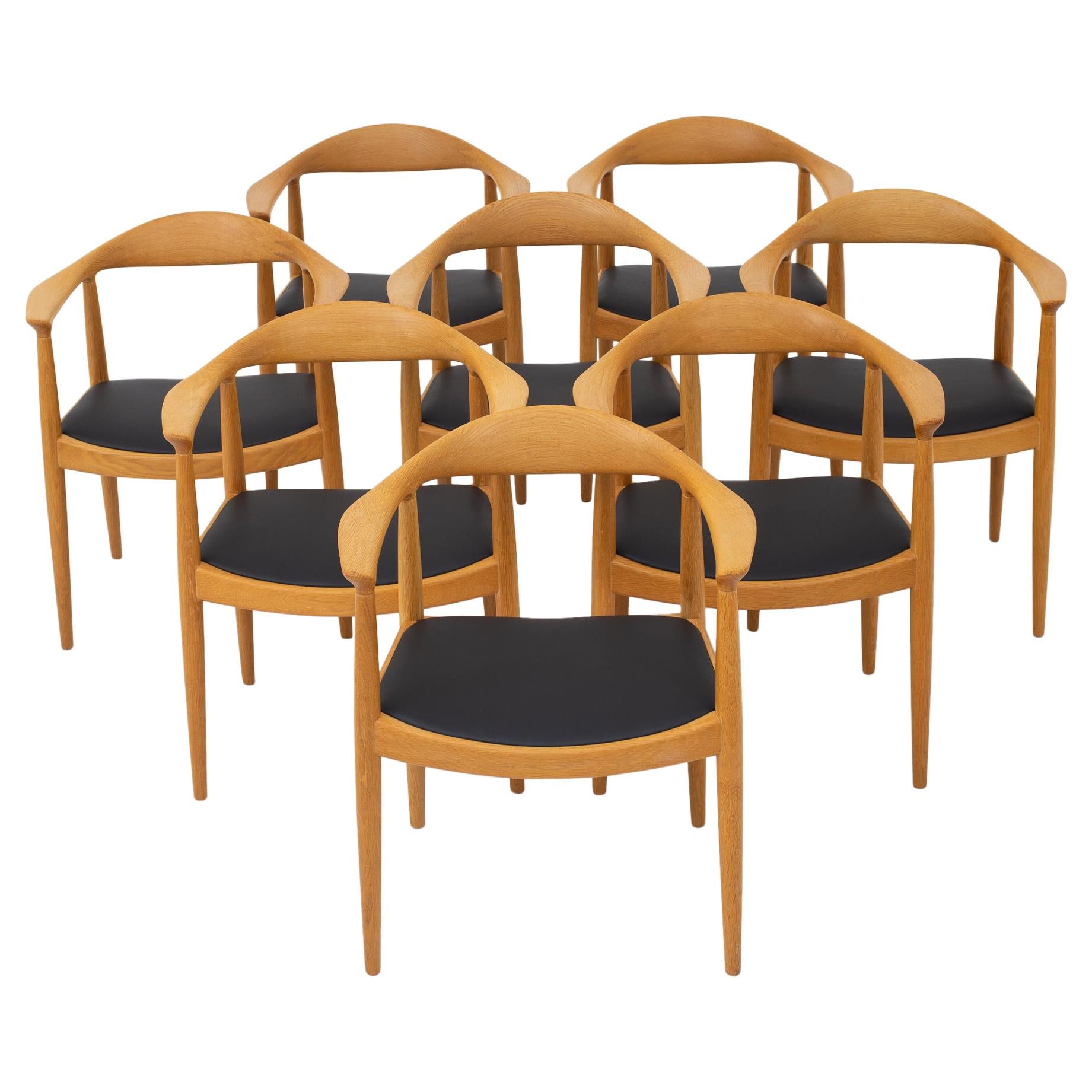Set of 8 Chairs by Hans J. Wegner