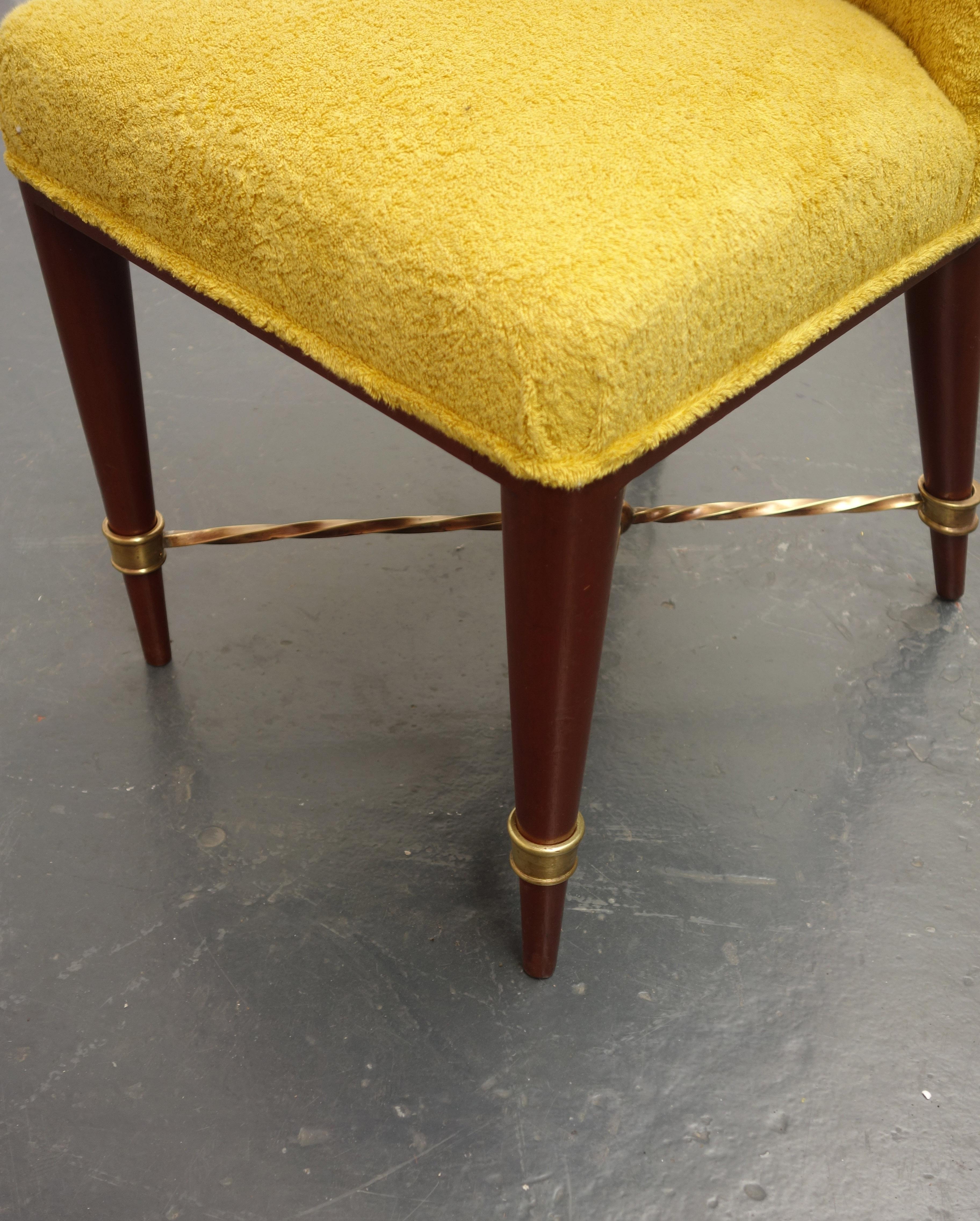 Set of 8 Chairs by Jean Royère, 1957 For Sale 4