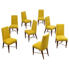 Set of 8 Chairs by Jean Royère, 1957