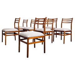 Ensemble de 8 chaises en bois de caviuna et Wood Wood, Alexandr Rapoport, années 1960 - Lot 661