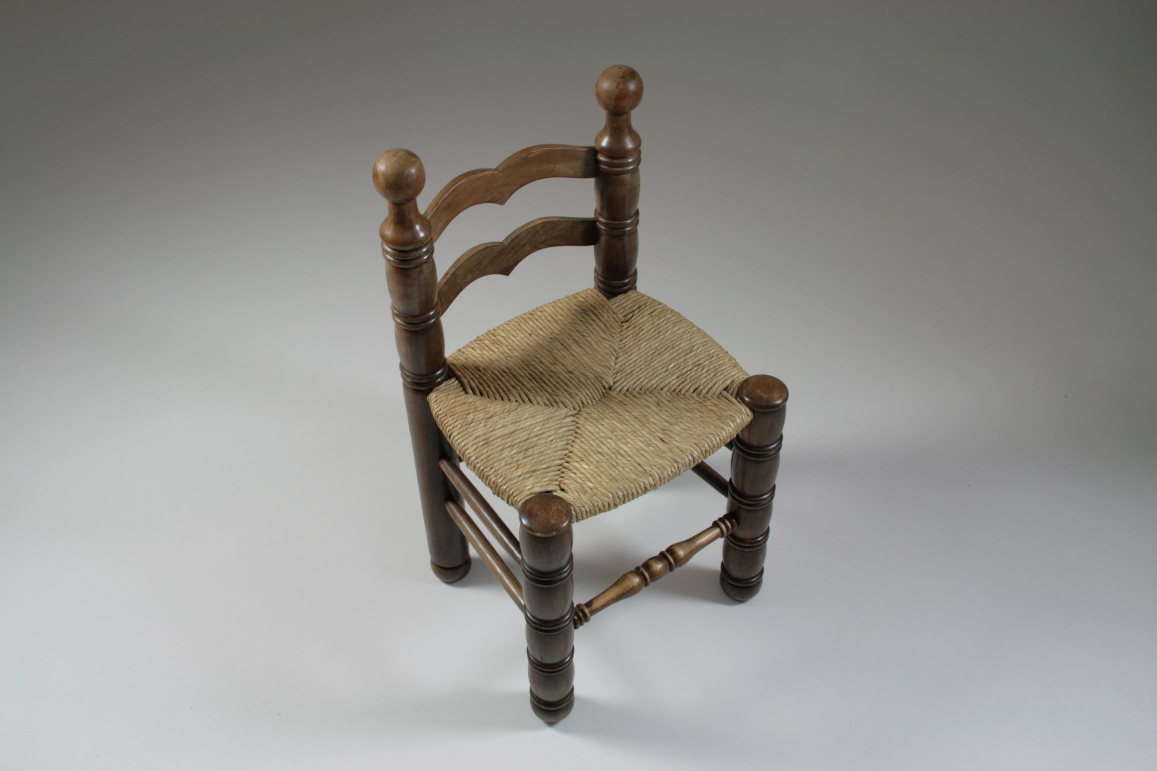 Set of 8 Chairs in the Manner of Charles Dudouyt, France, 1950s 12