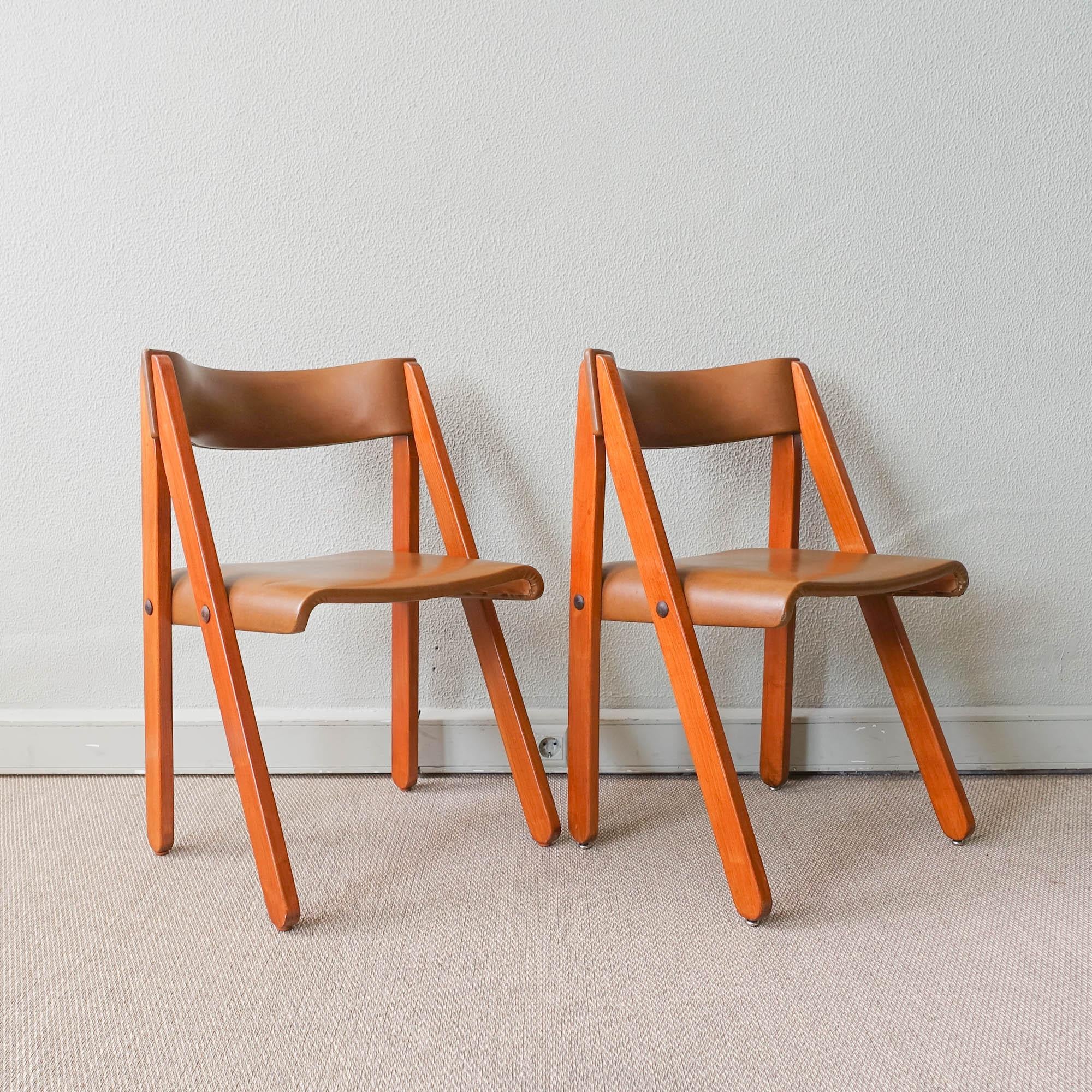 Set of 8 Chairs, Model Noruega, by Gastão Machado for Móveis Olaio, 1978 For Sale 7