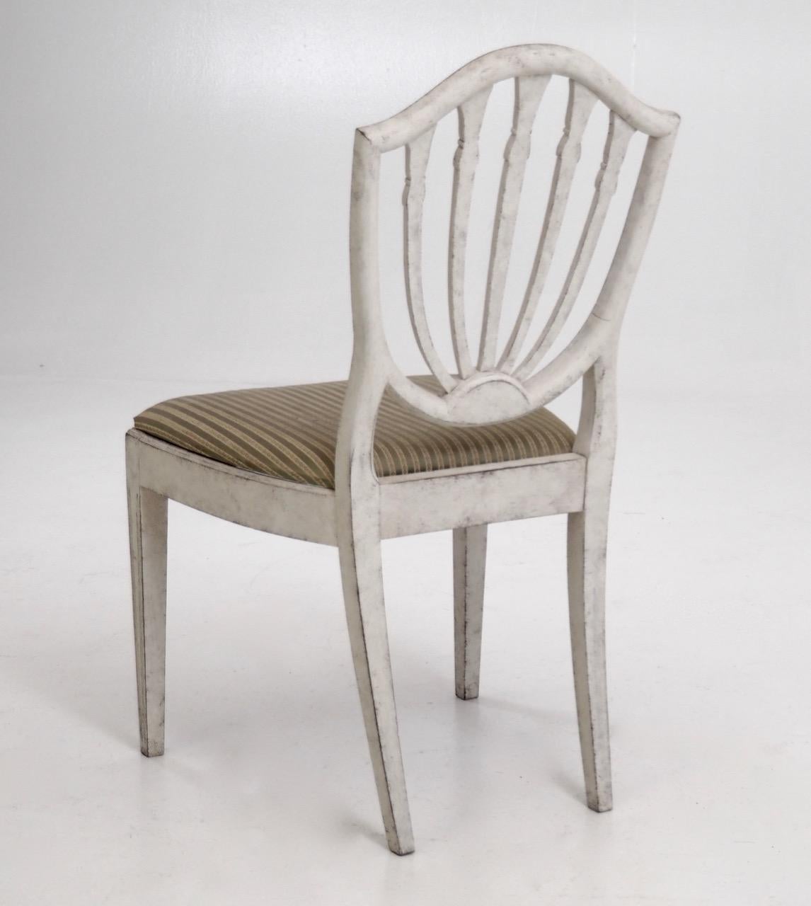 Set of 8 Chairs, Probably Danish, in the Style of C.J. Lillie, 19th Century 2
