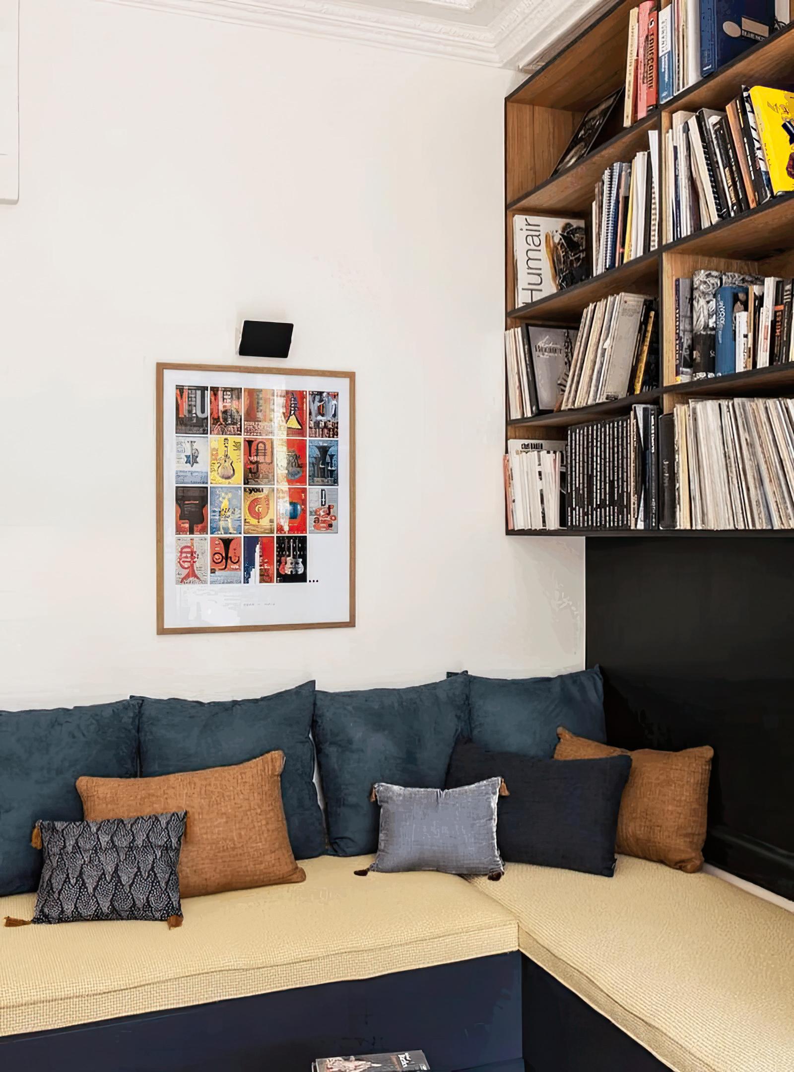 Set di 8 lampade da parete rosse e nere di Charlotte Perriand 