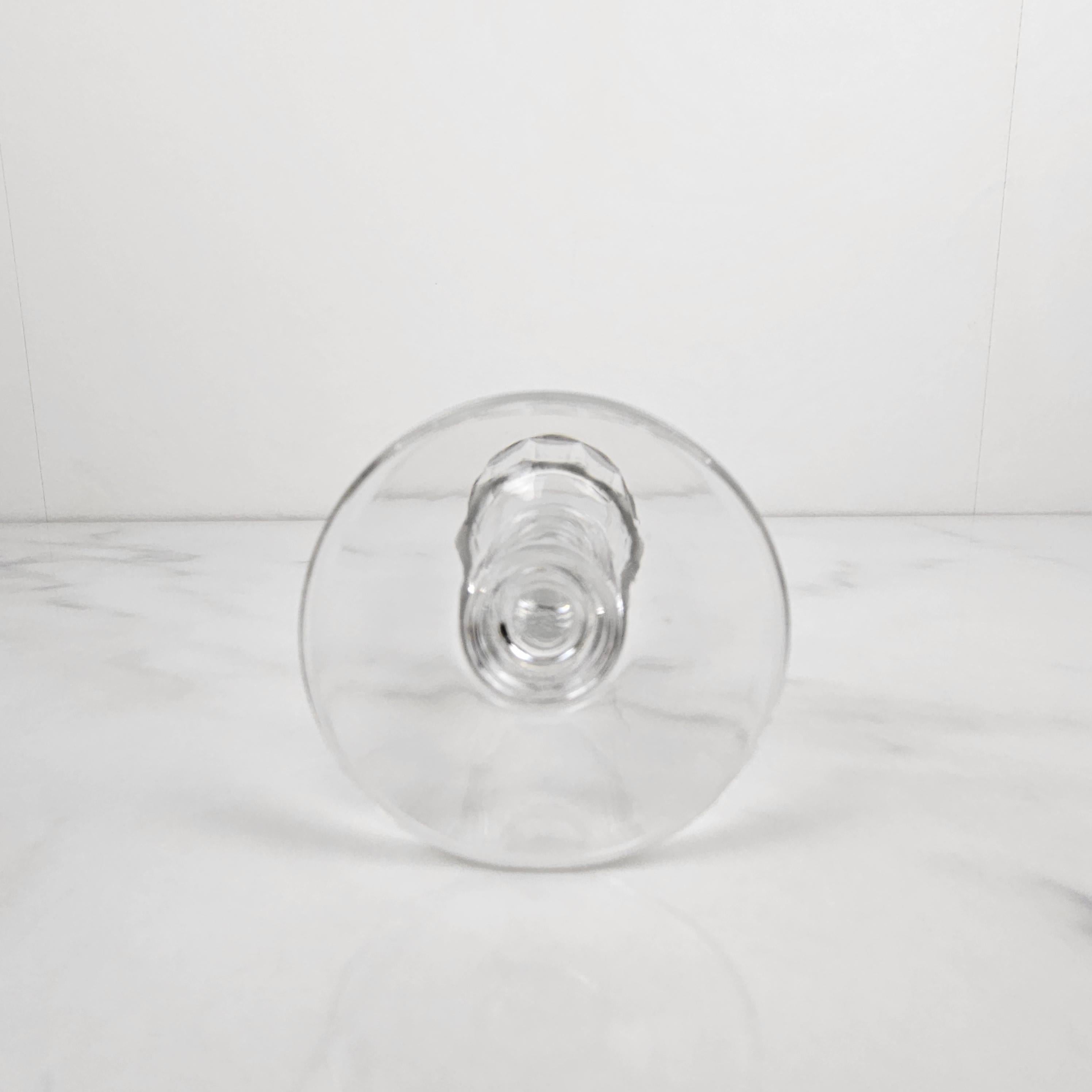 Set of 8 Charming French Hand-Blown Champagne Flutes, circa 1880 For Sale 1