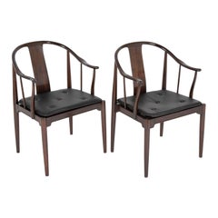 Ensemble de 4 chaises chinoises pour Fritz Hansen par Hans Wegner