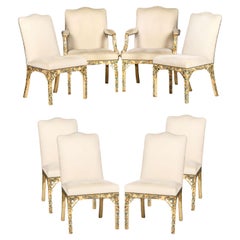 Set of 8 Chippendale Dining Chairs