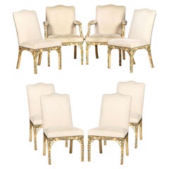 Used Set of 8 Chippendale Dining Chairs