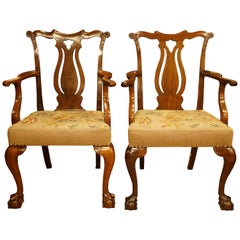 Set of 8 Chippendale Style Chairs