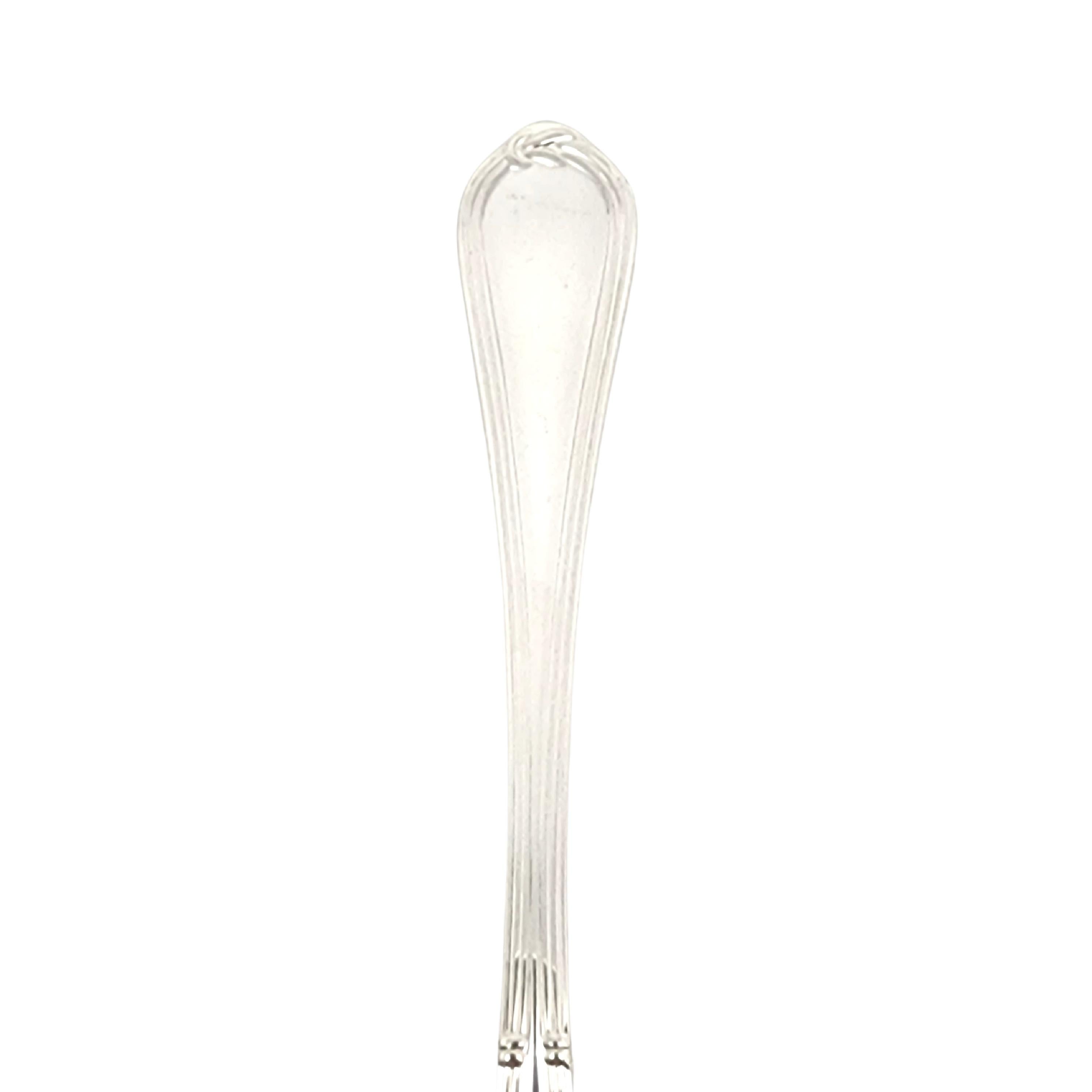 Women's or Men's Set of 8 Christofle Oceana Sterling Silver Salad/Fish Forks