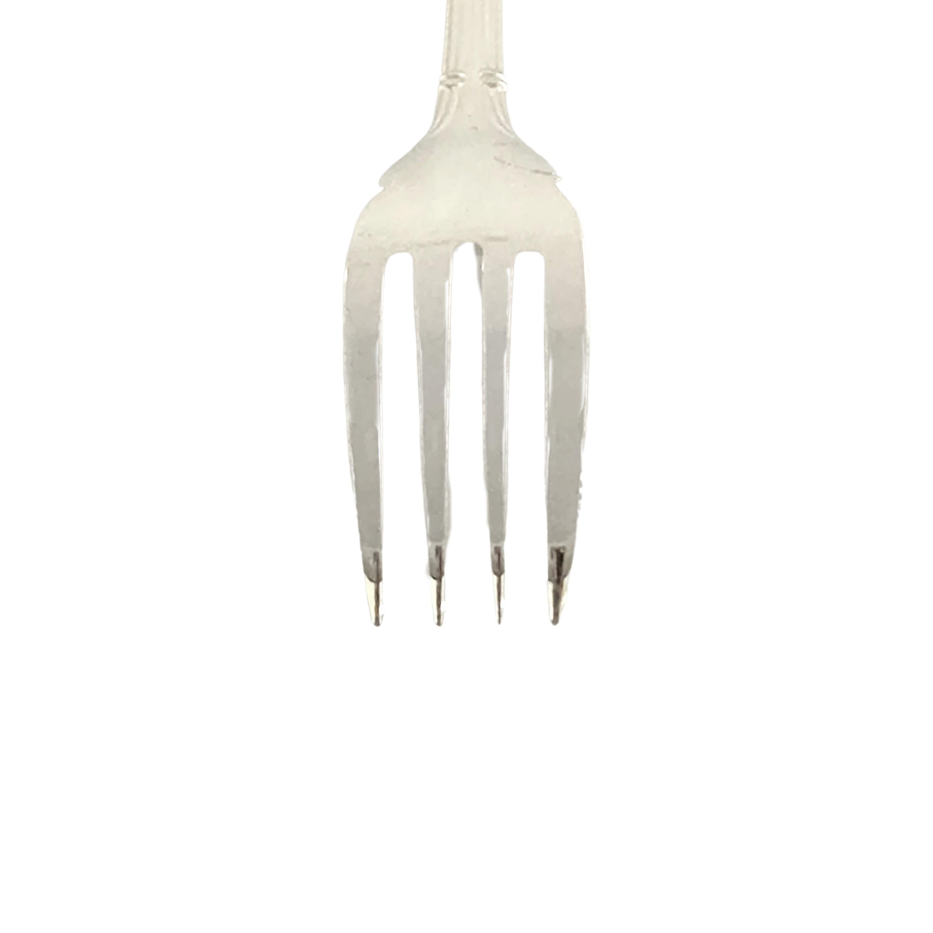 Set of 8 Christofle Oceana Sterling Silver Salad/Fish Forks 3
