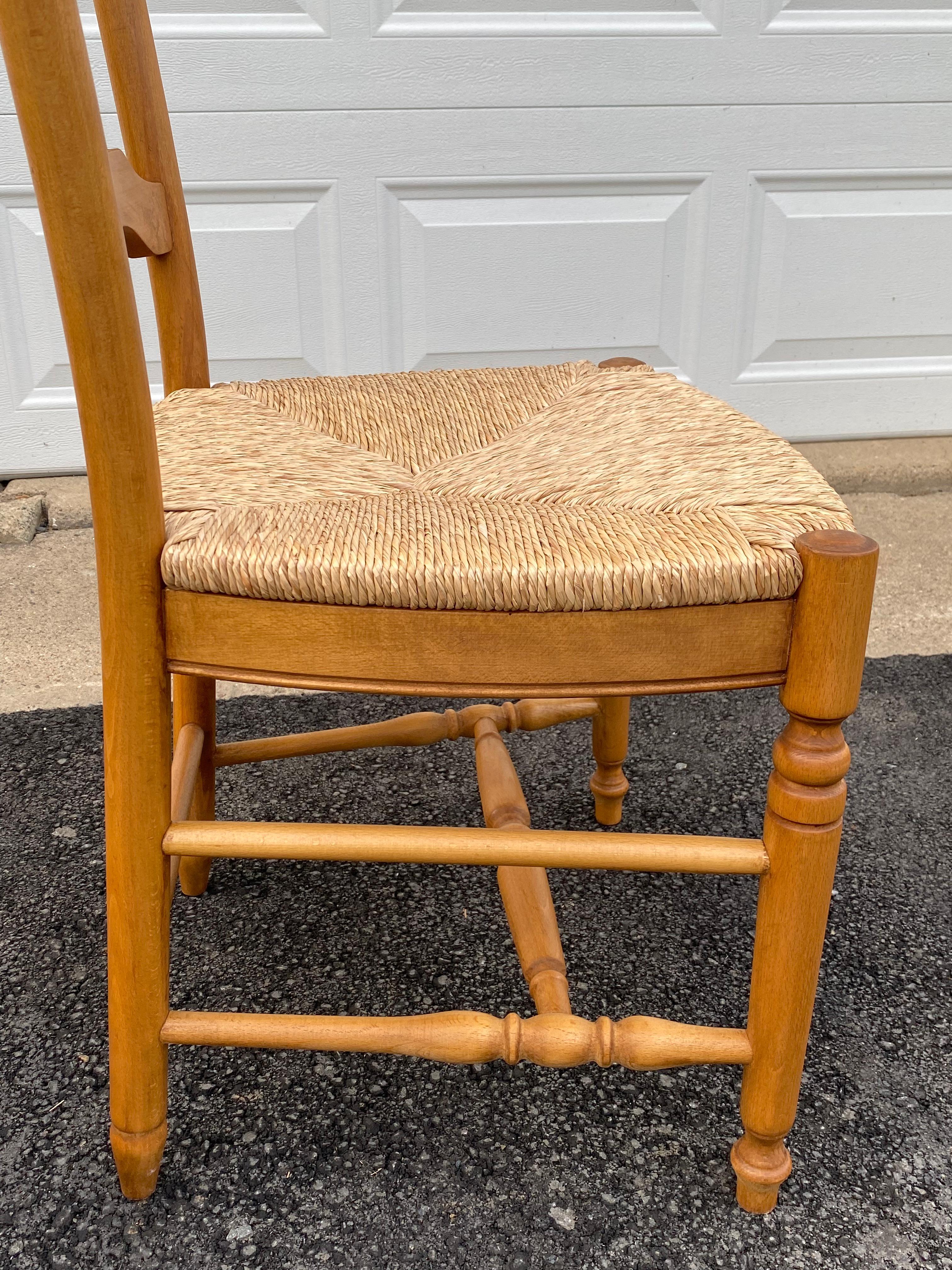 wheat back dining chairs