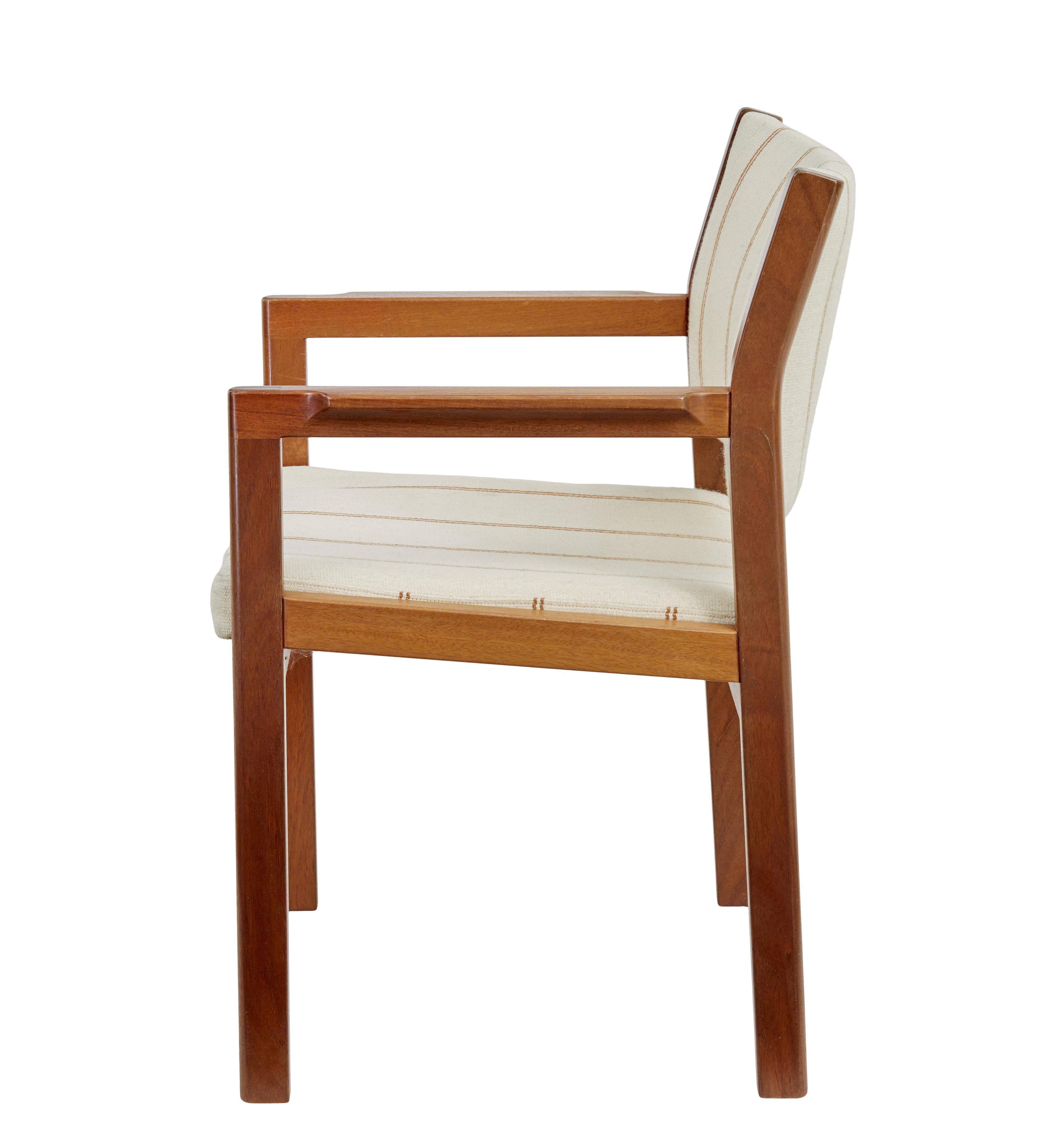 Mid-Century Modern Ensemble de 8 fauteuils danois par Christian Hvidt pour Soborg Modelfabrik