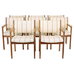 Set of 8 danish armchairs by Christian Hvidt for Soborg Modelfabrik