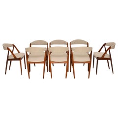 Set of 8 Danish Dining Chairs by Kai Kristiansen