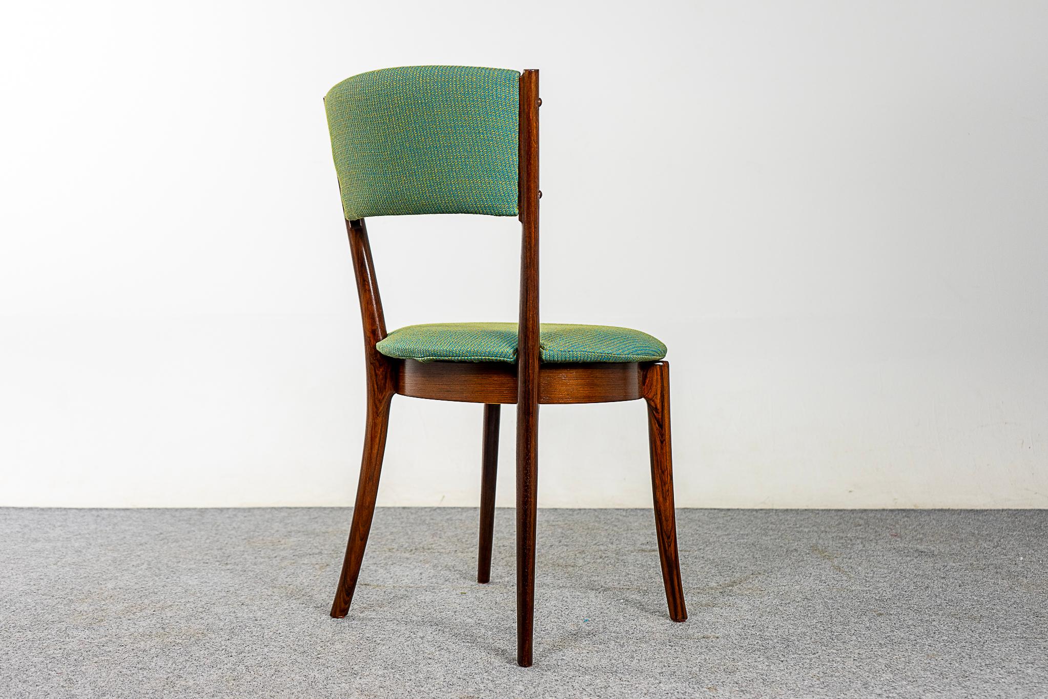 Set of 8 Danish Mid-Century Modern Rosewood Dining Chairs For Sale 2