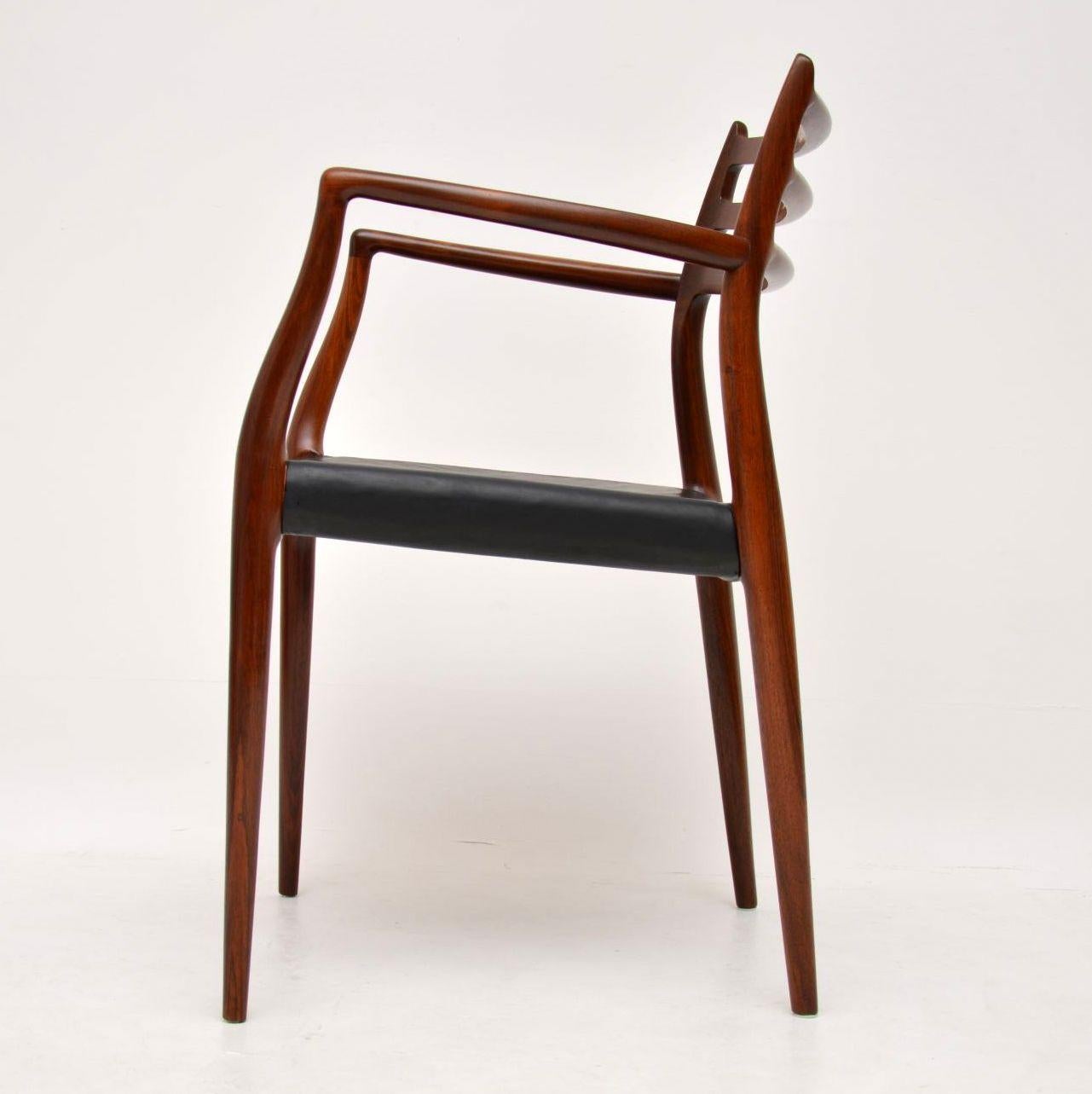 Set of 8 Danish Model 78 Dining Chairs by Niels Moller 8