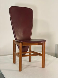 Set of 8 Danish Modern High Back Dining Chairs