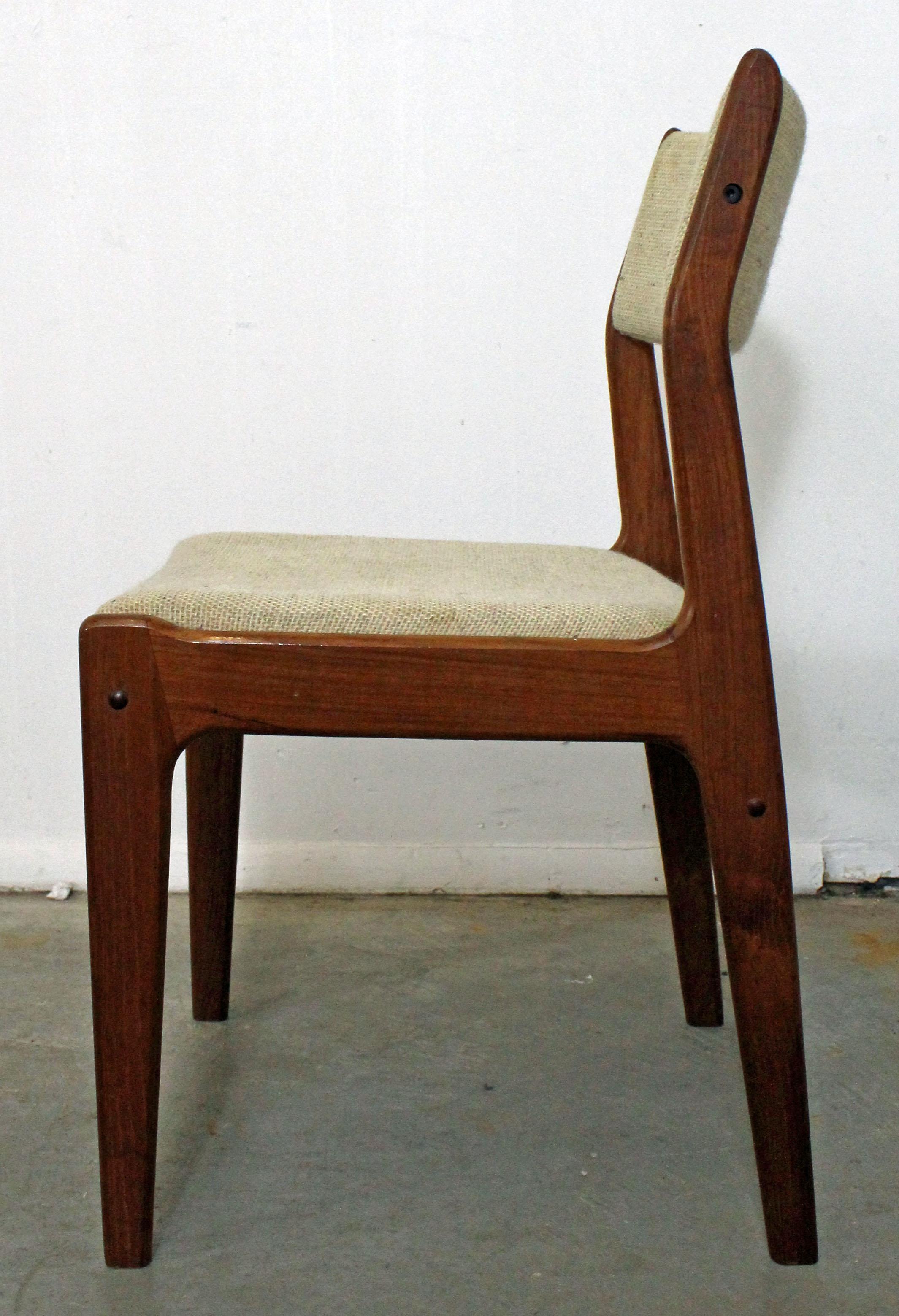 20th Century Set of 8 Danish Modern Teak Dining Chairs