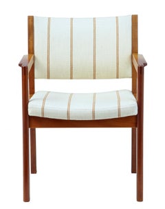 Set of 8 Danish Teak Armchairs by Christian Hvidt for Soborg Modelfabrik