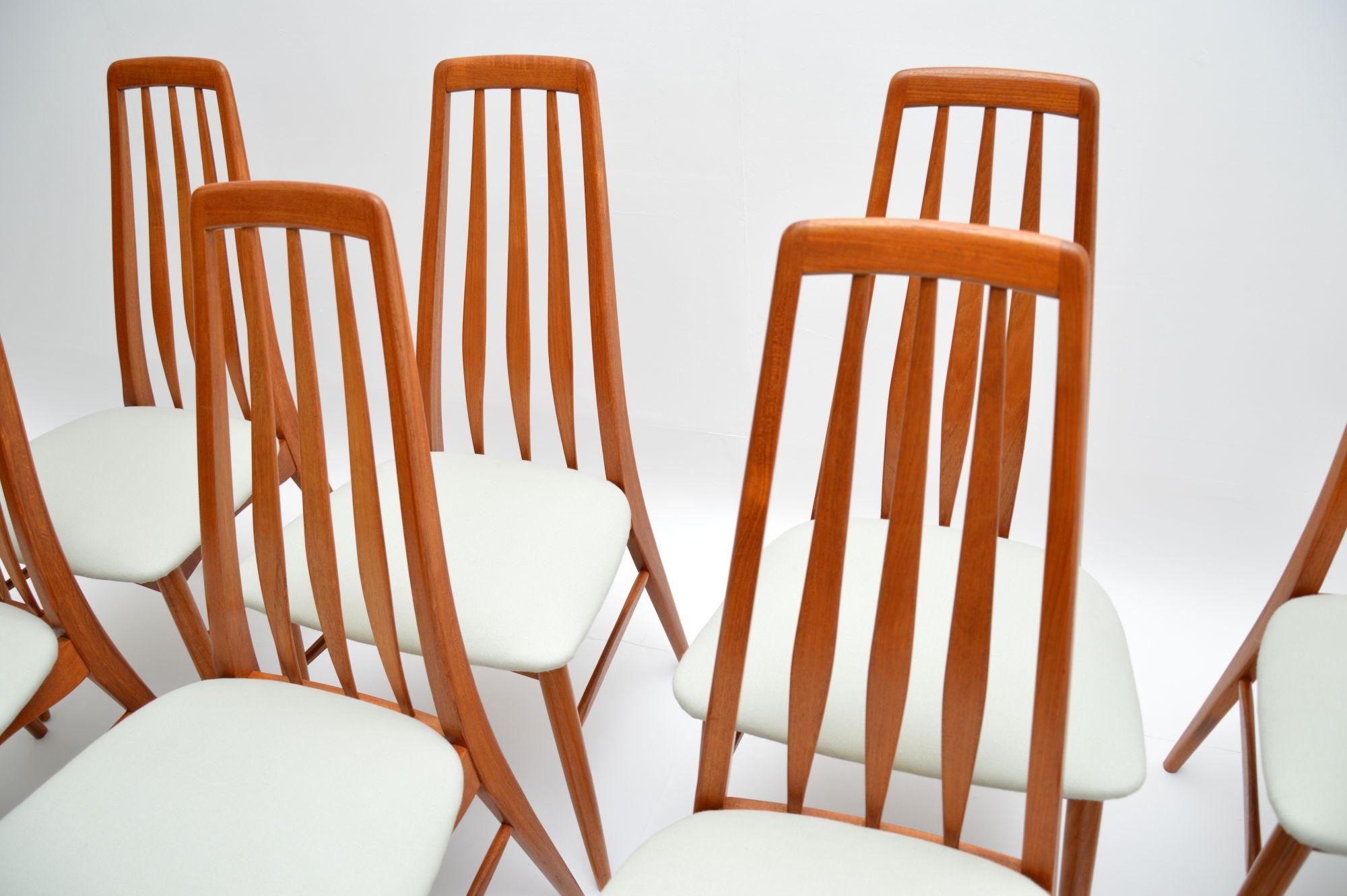 Set of 8 Danish Teak Vintage Dining Chairs by Nil Kofoed 2