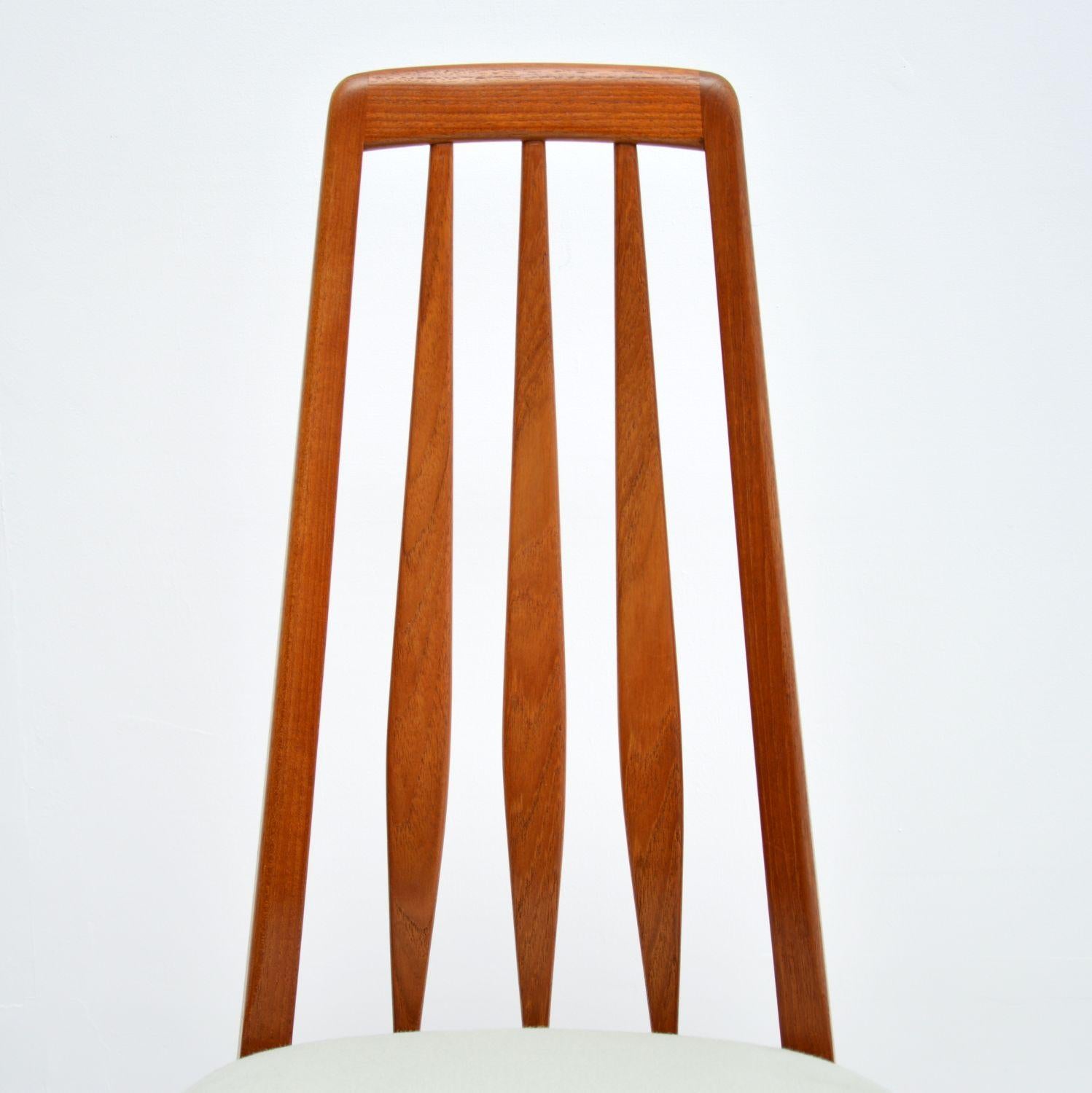 Set of 8 Danish Teak Vintage Dining Chairs by Nil Kofoed 3