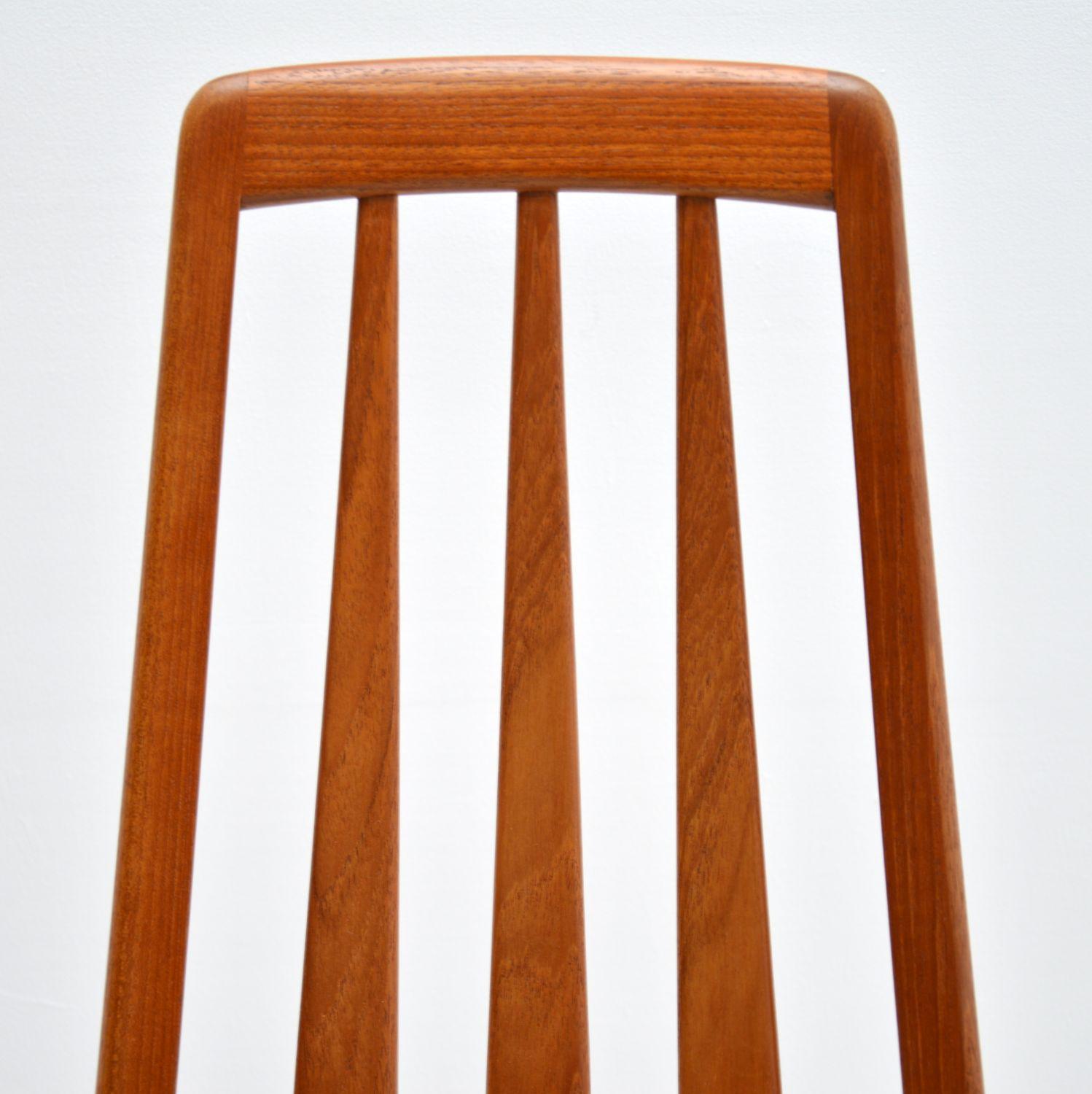 Set of 8 Danish Teak Vintage Dining Chairs by Nil Kofoed 4
