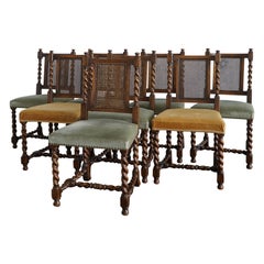 Conjunto de 8 sillas de comedor de Axel Einar Hjorth para NK