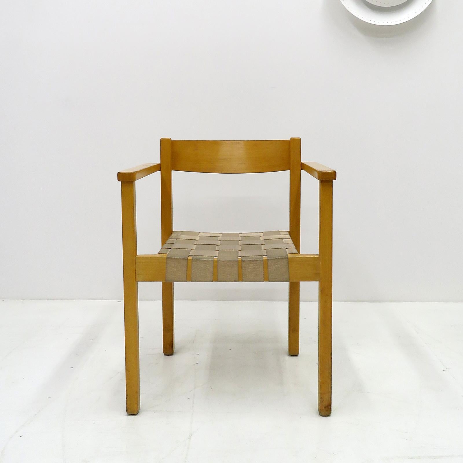 Scandinavian Modern Set of 8 Dining Chairs by Axel Larsson for Balzar Beskow, 1970 For Sale
